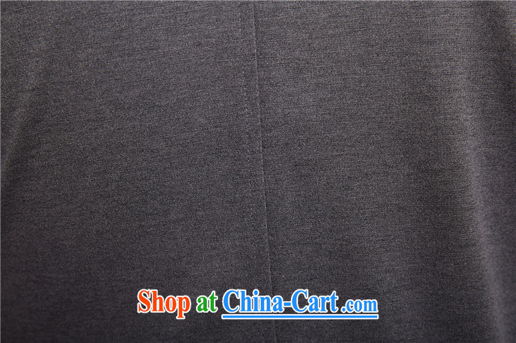 De-tong Exclusive stylish cultivating Chinese men and 2015 spring jackets China wind long-sleeved T-shirt gray 4 XL pictures, price, brand platters! Elections are good character, the national distribution, so why buy now enjoy more preferential! Health