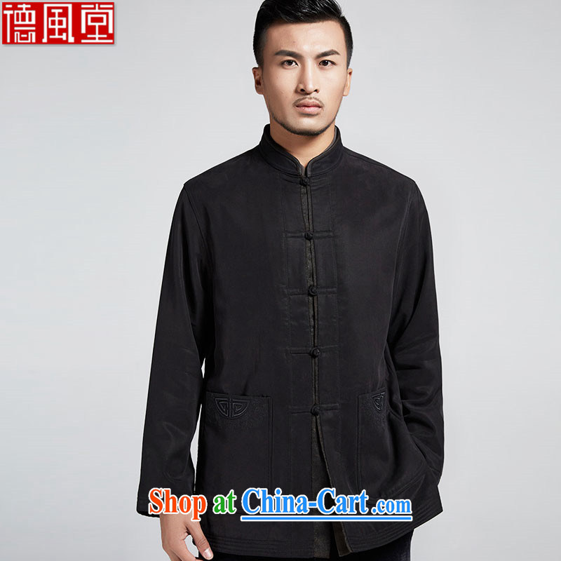 De-Tong Sung-hyun traditional, for improved men's long-sleeved Chinese parka brigades