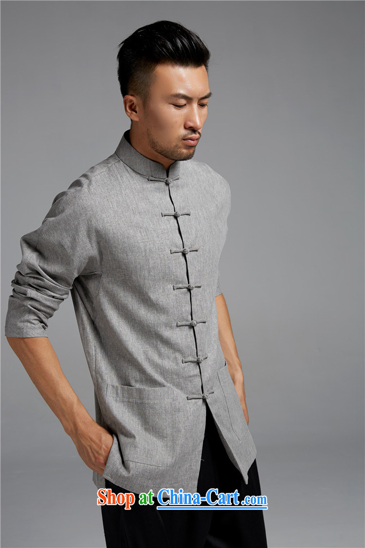 De-tong Dong Jun cotton Ma Man Tang with improved shirt traditional double-shoulder China wind youth fashion beauty spring 2015 white M pictures, price, brand platters! Elections are good character, the national distribution, so why buy now enjoy more preferential! Health