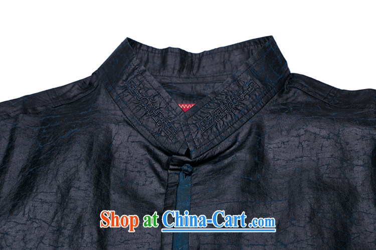 De-tong, the 2015 original incense cloud by Chinese men and long-sleeved T-shirt is silk Chinese domestic Chinese China wind black XXL pictures, price, brand platters! Elections are good character, the national distribution, so why buy now enjoy more preferential! Health
