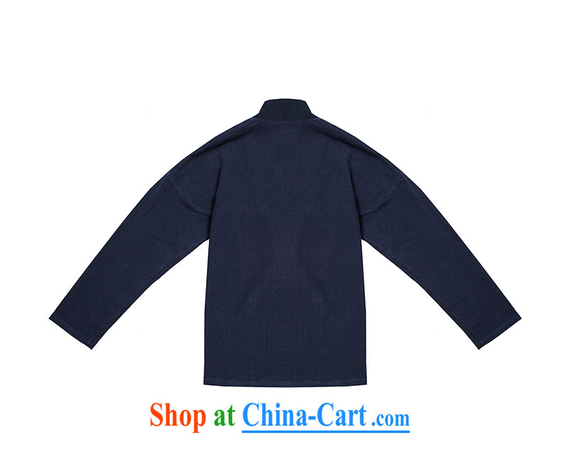 To him, Chinese wind innovation, served on T-shirt Chinese Zen T-shirt men's stylish ethnic wind leisure jacket, dark blue (XXL) pictures, price, brand platters! Elections are good character, the national distribution, so why buy now enjoy more preferential! Health