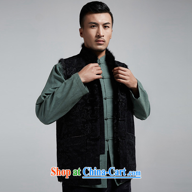 De-tong Wang, men Tang is a fall and winter Chinese Ma folder stingrays gross margin derived from upscale China wind black 4XL, de-tong, and shopping on the Internet