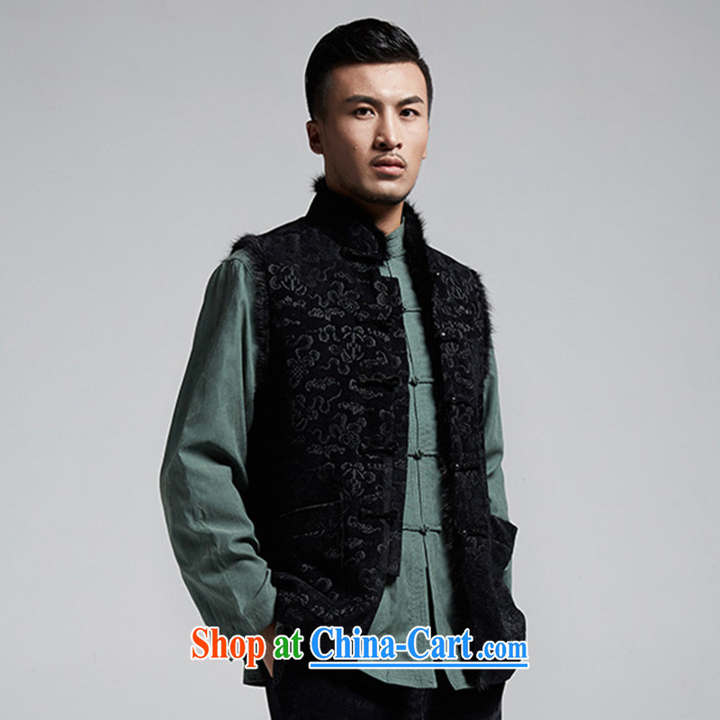 De-tong Wang, men Tang is a fall and winter Chinese Ma folder stingrays gross margin derived from upscale China wind black 4XL, de-tong, and shopping on the Internet