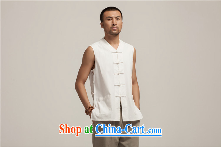 De-tong and hill cotton muslin shirts Chinese eschewed a Chinese the shoulder sleeveless sweat back China wind and summer 2015 white XXXL pictures, price, brand platters! Elections are good character, the national distribution, so why buy now enjoy more preferential! Health