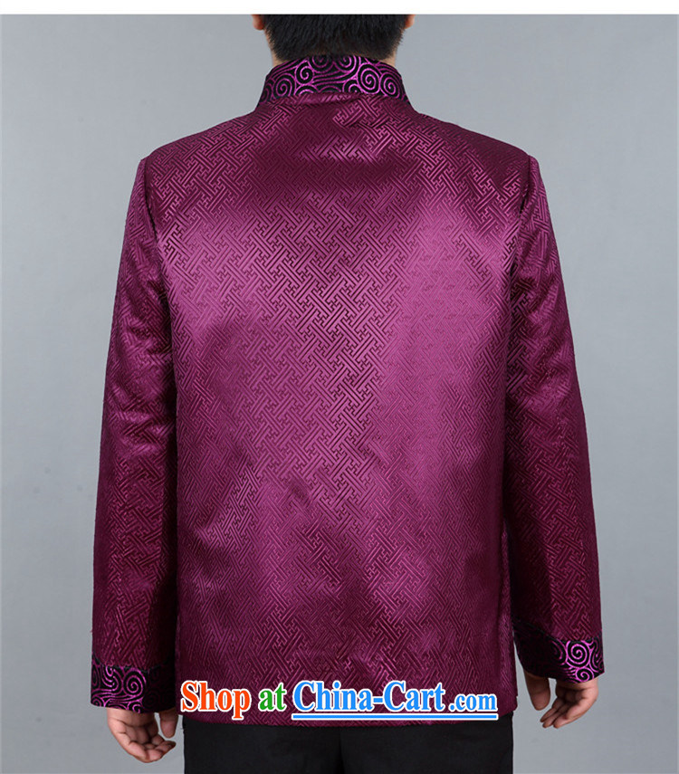 The chestnut mouse Tang replace China wind men's spring, men Chinese men and elderly father jacket with purple XXXL pictures, price, brand platters! Elections are good character, the national distribution, so why buy now enjoy more preferential! Health