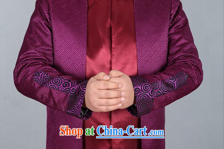 Beijing the Chinese style in a new spring men detained the Chinese Tang replace older Tang jackets and heavy gold XXXL pictures, price, brand platters! Elections are good character, the national distribution, so why buy now enjoy more preferential! Health