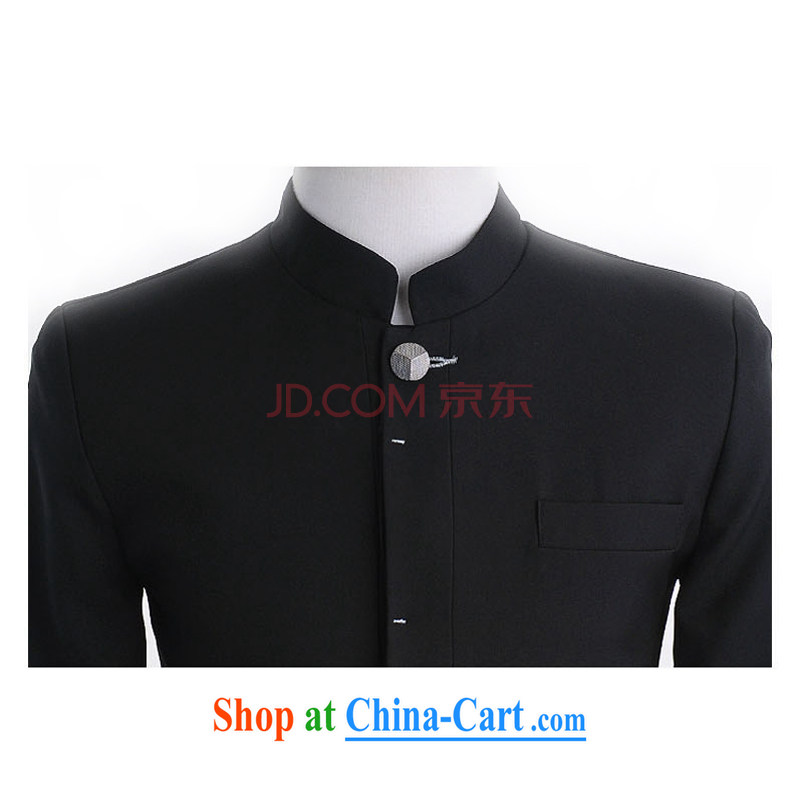 And there are Chinese Generalissimo male Korean Sun Yat-sen suit blood College clothing China wind male black S, property, language (wuyouwuyu), and, on-line shopping