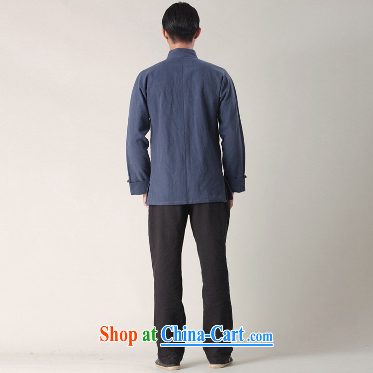 Mr Chau Tak-hay, Snapshot New Men Chinese men's long-sleeved the forklift truck the cotton shirt China wind stylish, and the multi-color collar shirt deep red XL pictures, price, brand platters! Elections are good character, the national distribution, so why buy now enjoy more preferential! Health