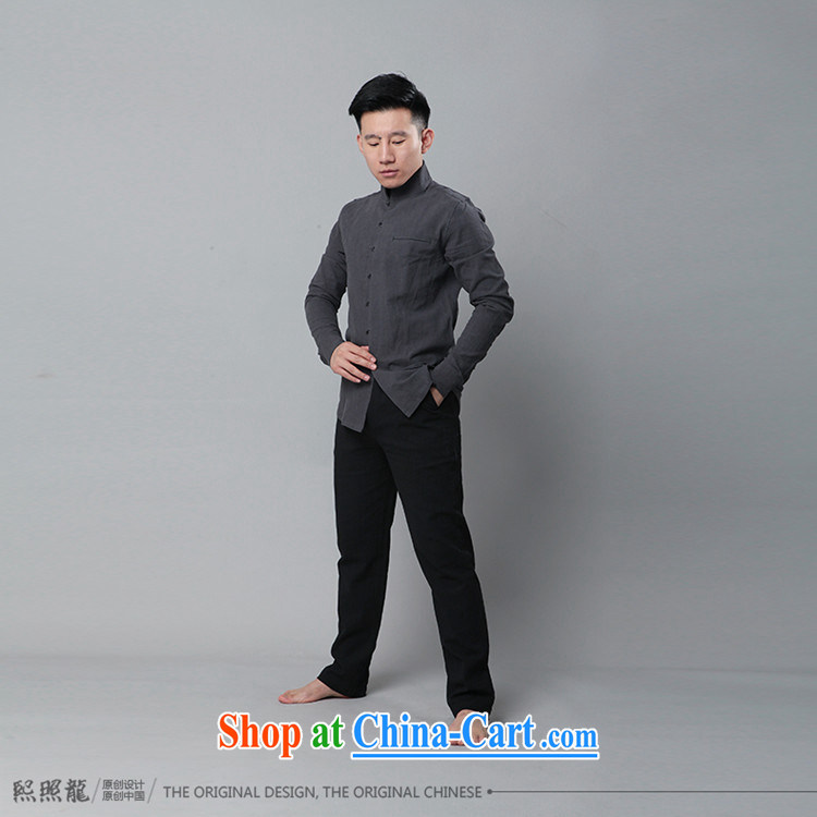 Hee-snapshot, washable cotton Ma China wind stylish Spring and Autumn beauty, men's long-sleeved T-shirt popular men's T-shirt white XL pictures, price, brand platters! Elections are good character, the national distribution, so why buy now enjoy more preferential! Health