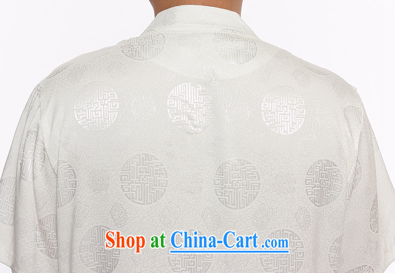Of the more than 2015 Spring, Summer, genuine male Chinese men and a short-sleeved, older leisure men's short-sleeved white XXL pictures, price, brand platters! Elections are good character, the national distribution, so why buy now enjoy more preferential! Health