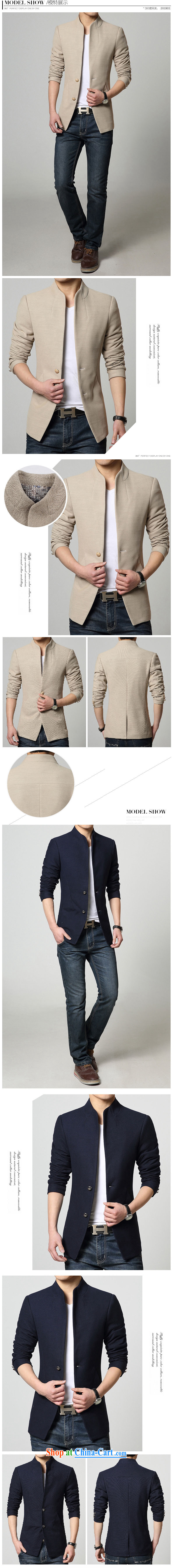 Where Kosovo Mr Rafael Hui 2015 Spring and Autumn and new, the collar jacket, long, single-row tie smock male hair? jacket knitted cuffs suit 507 blue XXXL pictures, price, brand platters! Elections are good character, the national distribution, so why buy now enjoy more preferential! Health