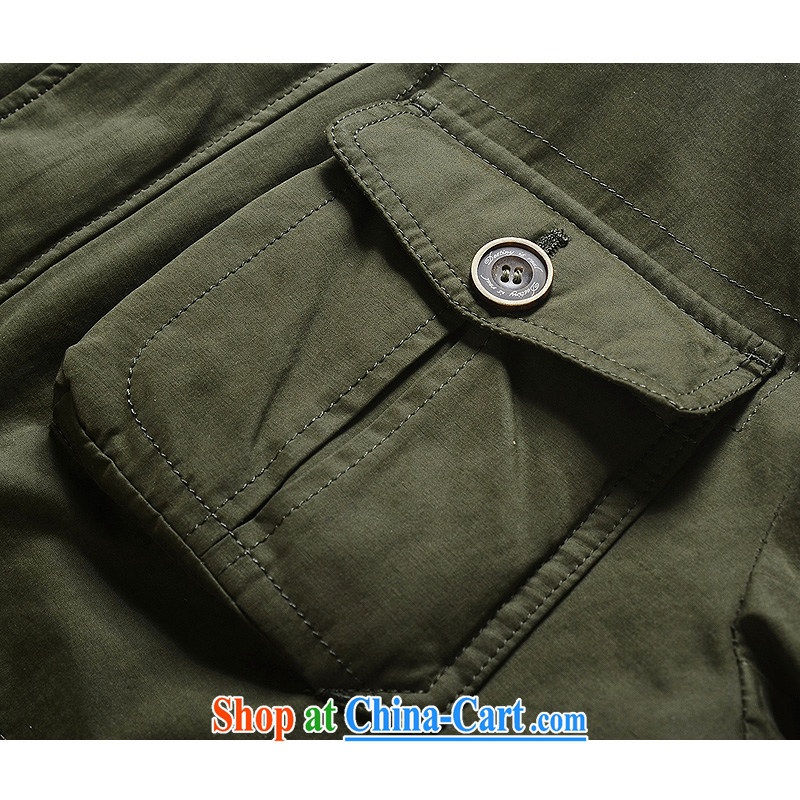 Jeep tank cotton washed cap jacket men's multi-pocket can be off the cap-yi 8528 card its color XXXL, jeep vehicles (JIPUZHANCHE), and, on-line shopping