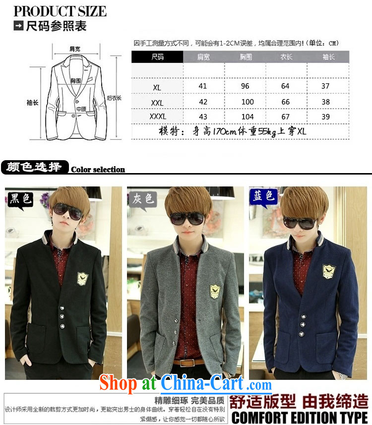 TGK New Men Generalissimo Leisure Suit youth small suit Male Korean beauty-spring jacket and smock gray XL pictures, price, brand platters! Elections are good character, the national distribution, so why buy now enjoy more preferential! Health