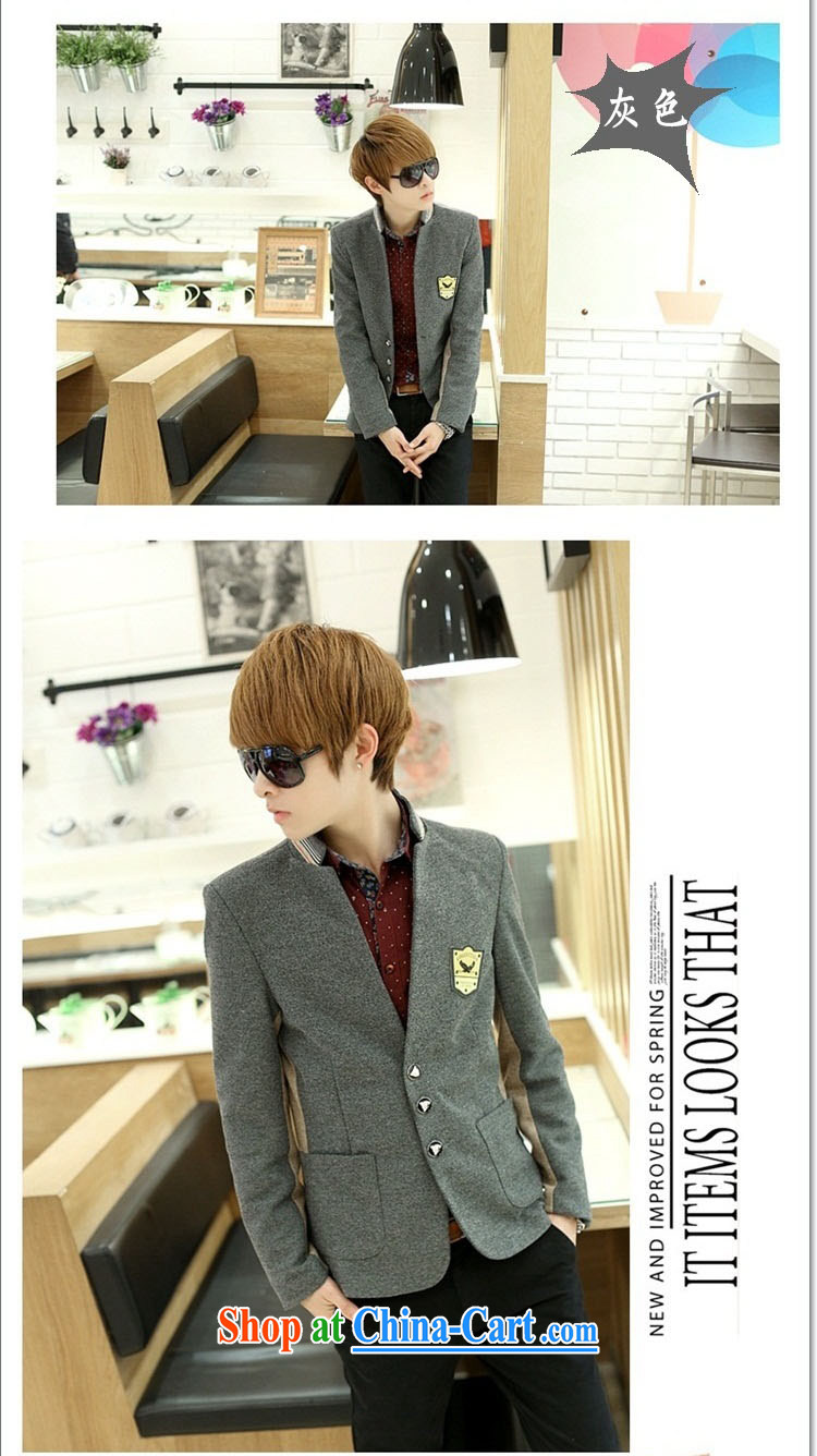 TGK New Men Generalissimo Leisure Suit youth small suit Male Korean beauty-spring jacket and smock gray XL pictures, price, brand platters! Elections are good character, the national distribution, so why buy now enjoy more preferential! Health