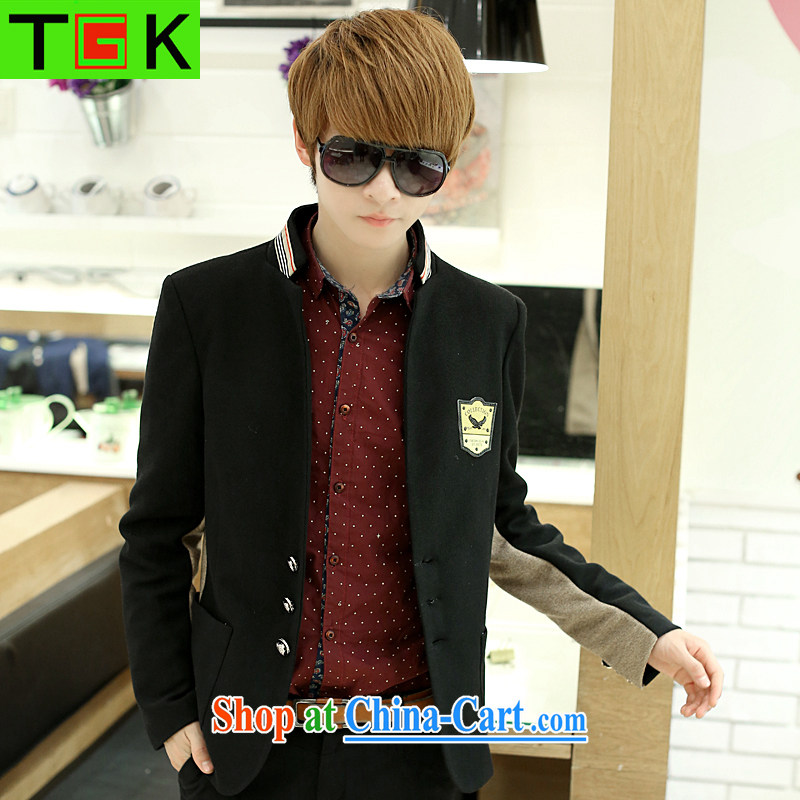 TGK New Men Generalissimo Leisure Suit youth small suit Male Korean beauty-spring jacket and smock gray XL, TGK, online shopping