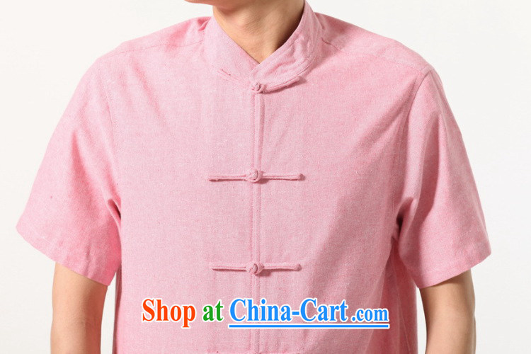 Take the original male Chinese summer new Chinese clothing, cotton for the comfortable and relaxing, with short T-shirt picture color 3XL pictures, price, brand platters! Elections are good character, the national distribution, so why buy now enjoy more preferential! Health