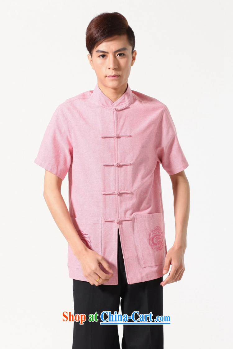 Dan smoke original male Chinese summer new Chinese clothing, cotton for the comfortable and relaxing, with short T-shirt picture color L pictures, price, brand platters! Elections are good character, the national distribution, so why buy now enjoy more preferential! Health