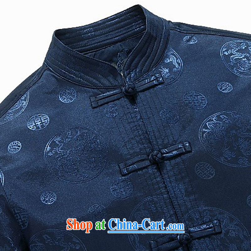 Putin's European men's Chinese jacket spring New Tang in older Chinese men and the Kowloon older long-sleeved Tang jackets red XXXL, Beijing (JOE OOH), shopping on the Internet