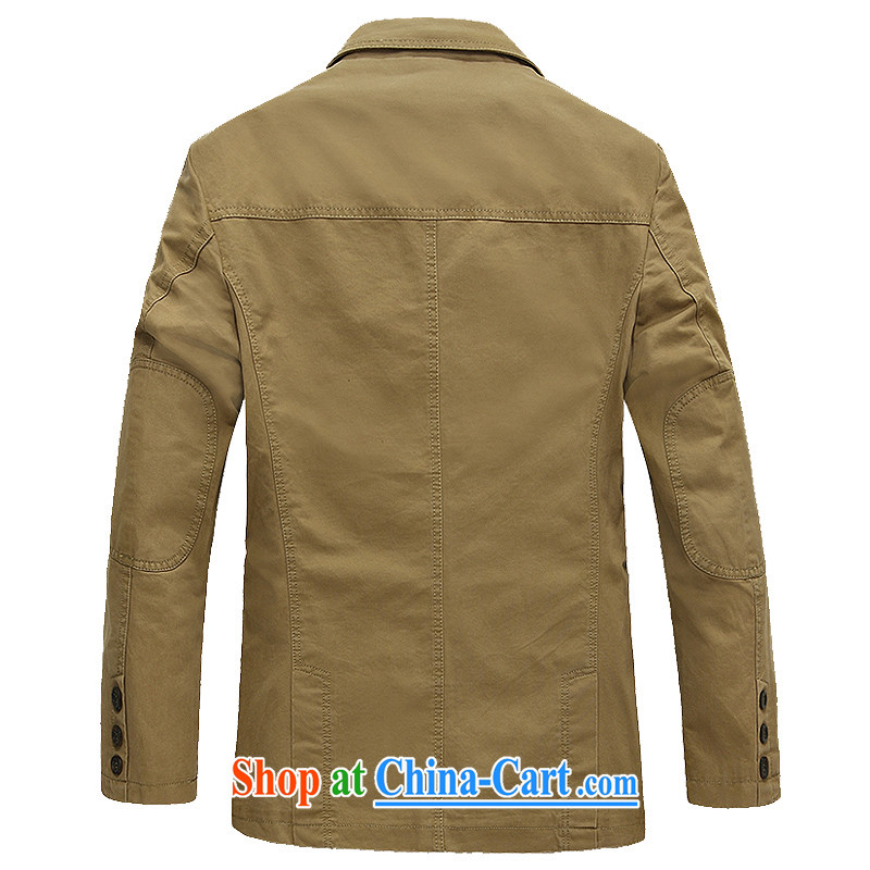 Jeep shield spring pure cotton washable suit smock solid-colored leisure jacket men's 9996 card its color XXXL, Roma shields, shopping on the Internet