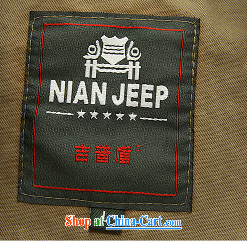 Jeep shield spring pure cotton washable suit smock solid-colored leisure jacket men's 9996 card its color XXXL, Roma shields, shopping on the Internet