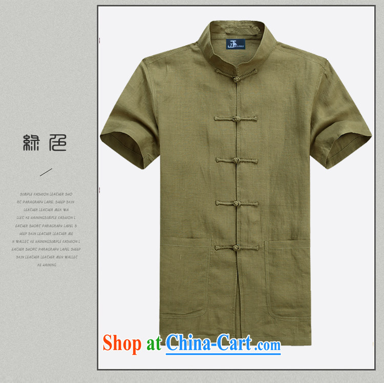 Jack And Jacob - Wolf JIEYA - WOLF new kit Chinese men's short-sleeved summer linen solid color simple Kit, China wind men's shirts with holes blue a 180/XL pictures, price, brand platters! Elections are good character, the national distribution, so why buy now enjoy more preferential! Health