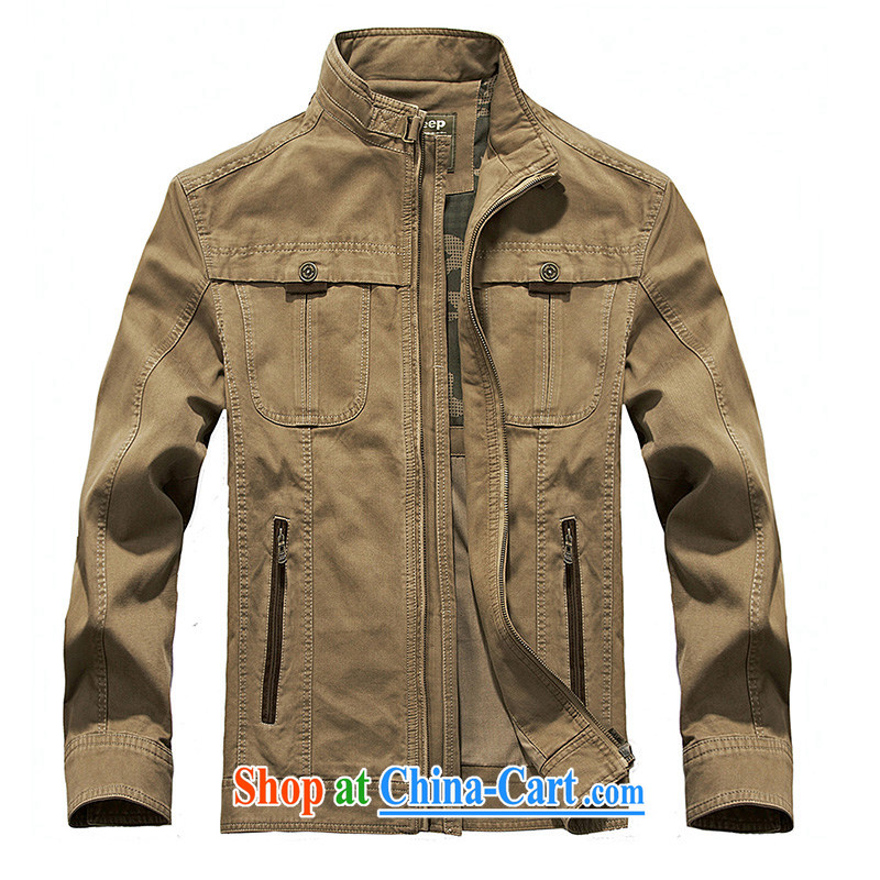 Jeep shield spring thin men's jackets smock cotton comfortable washable windbreaker 1229 card its color XXXL