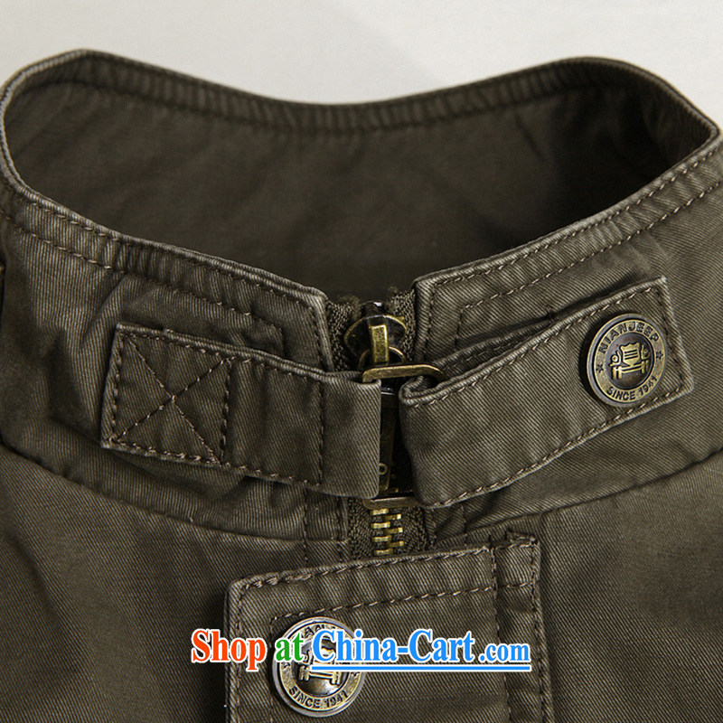 Jeep shields, for men's jackets more pocket smock jacket cotton washable 3393 army green XXXL, Roma shields, and shopping on the Internet