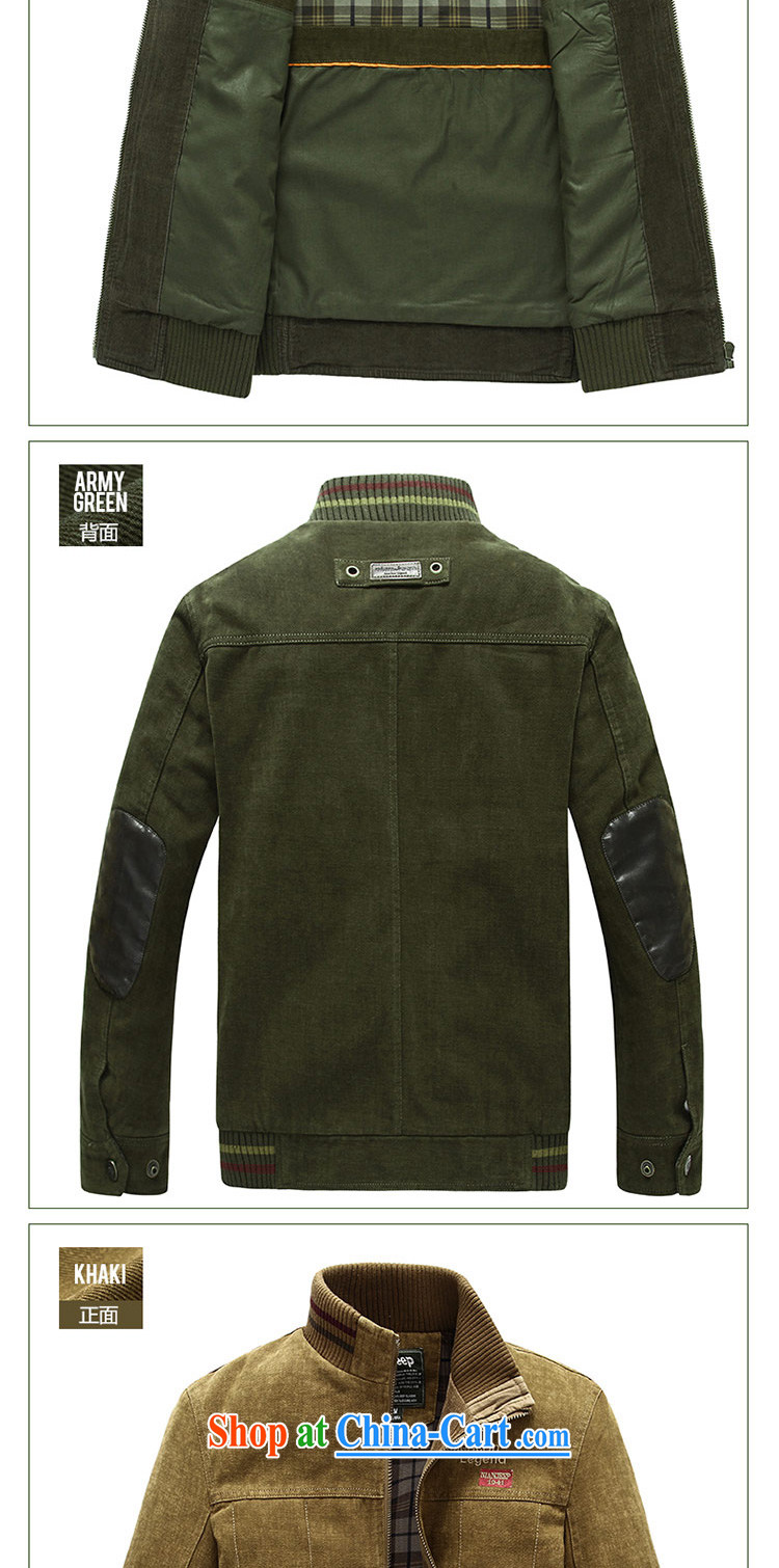 Jeep shield 2015 spring new male leisure smock relaxed and comfortable cotton jacket coat XL men's 9009 army green 4 XL pictures, price, brand platters! Elections are good character, the national distribution, so why buy now enjoy more preferential! Health
