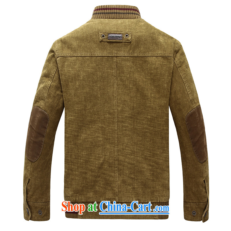 Jeep shield 2015 spring new male leisure smock relaxed and comfortable cotton jacket coat XL men's 9009 army green 4 XL, Roma shields, shopping on the Internet