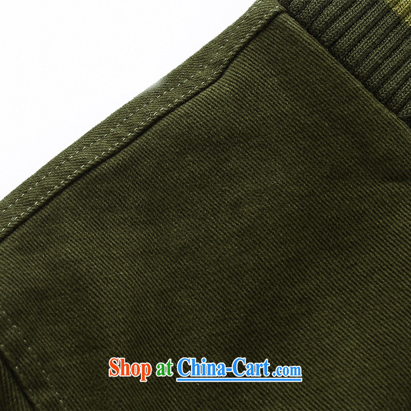 Jeep shield 2015 spring new male leisure smock relaxed and comfortable cotton jacket coat XL men's 9009 army green 4 XL, Roma shields, shopping on the Internet