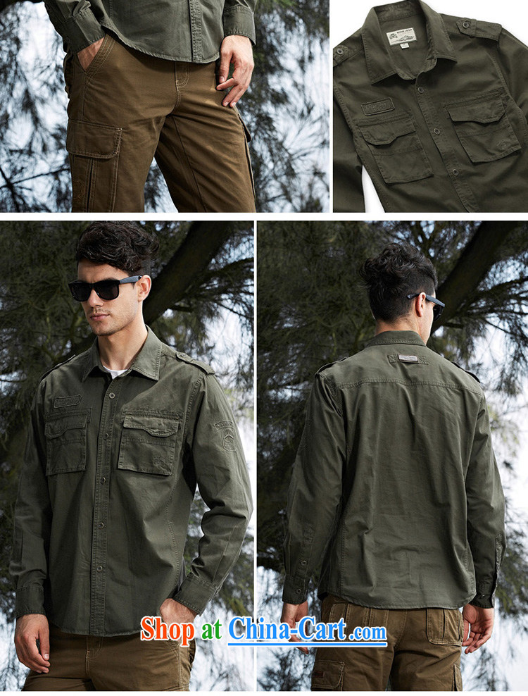 Jeep shield spring leisure cotton smock comfortable multi-pocket shirt shirt men's washable frock shirt 3222 card its color XXXL pictures, price, brand platters! Elections are good character, the national distribution, so why buy now enjoy more preferential! Health
