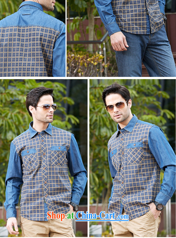 Jeep shield spring 2015 frock shirt stitching men's washable smock cotton checkered shirt 9202 Green Grid L pictures, price, brand platters! Elections are good character, the national distribution, so why buy now enjoy more preferential! Health