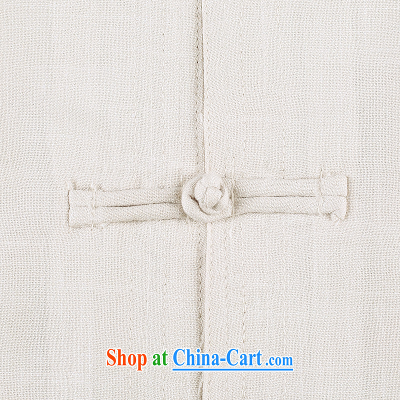 A Chinese China wind cotton Ma Man Tang is short-sleeved, for cultivating Chinese national costumes for the older casual clothes Chinese men and white package XXXXL, property, language (wuyouwuyu), shopping on the Internet
