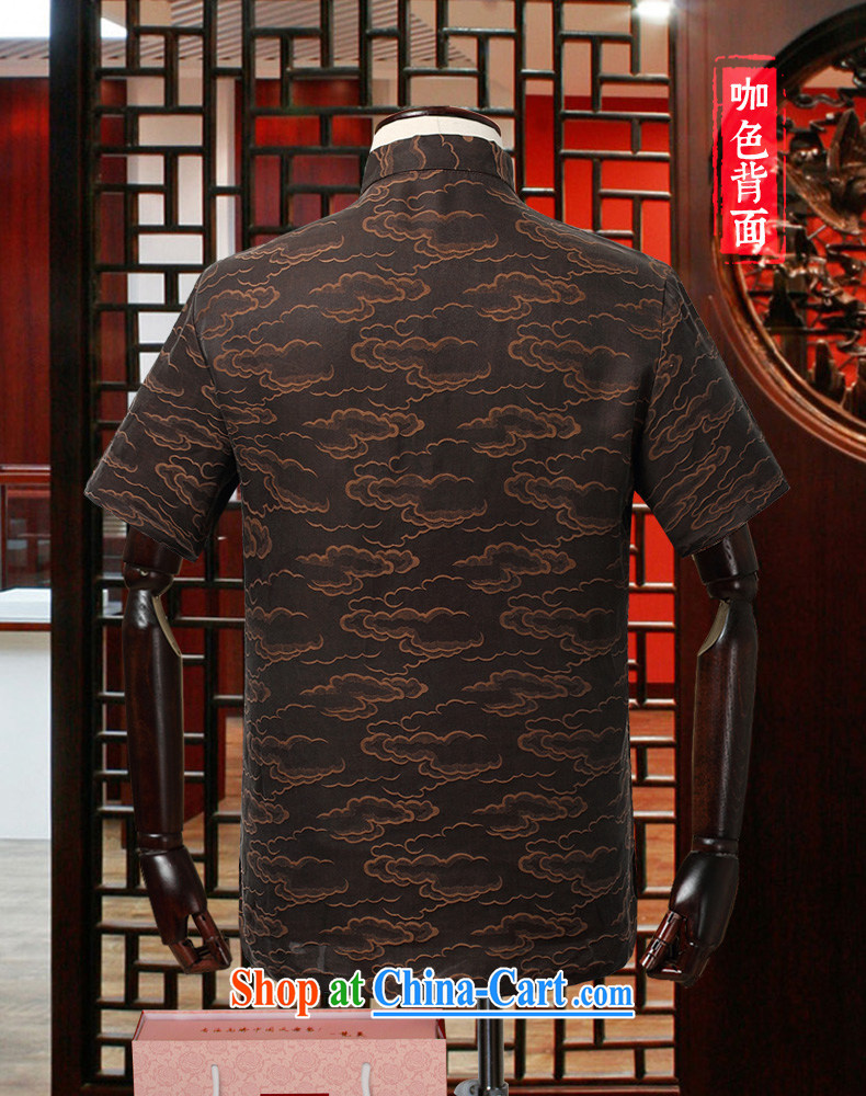 Van Gogh's Ho Tang is a short-sleeved men's new summer, older upscale silk fragrant cloud yarn Tang replacing men, short-sleeved shirt DX 930 red L pictures, price, brand platters! Elections are good character, the national distribution, so why buy now enjoy more preferential! Health