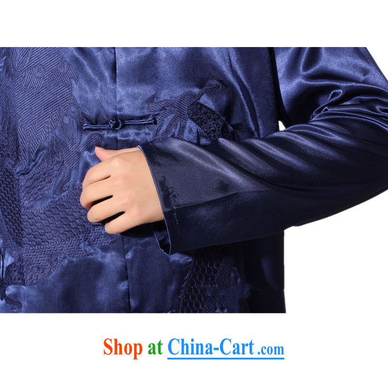According to fuser New Men's antique Ethnic Wind improved Tang fitted shirt + pants embroidered dragon Tang replace Kit LGD/M 0011 # Tsing 2 XL, fuser, and shopping on the Internet