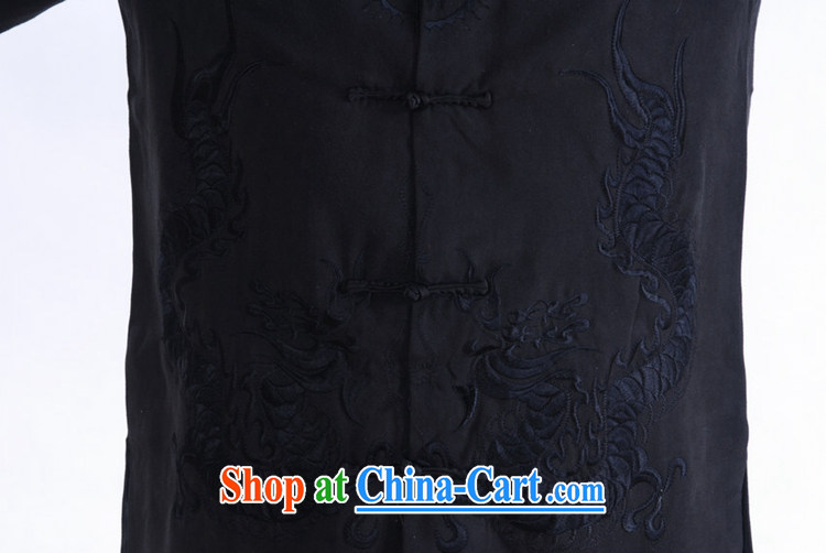 According to fuser spring fashion new male Chinese qipao, for classical-tie embroidered Dad loaded Tang jackets LGD/M 1149 #black XXXL pictures, price, brand platters! Elections are good character, the national distribution, so why buy now enjoy more preferential! Health