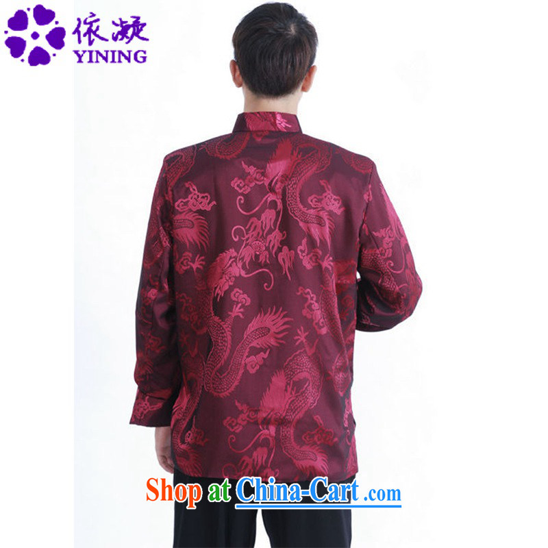 According to fuser spring new men's clothing Chinese clothing, who have been hard-pressed classical-tie father replace Tang jackets LGD/M 1141 #3 XL, fuser, and Internet shopping