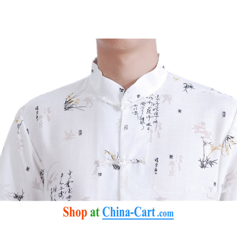 According to fuser new summer, men and the Chinese nation, Tang is short-sleeved, for single-tie suit father with Chinese T-shirt with short sleeves LGD/M 0004 #3 XL, fuser, and, shopping on the Internet