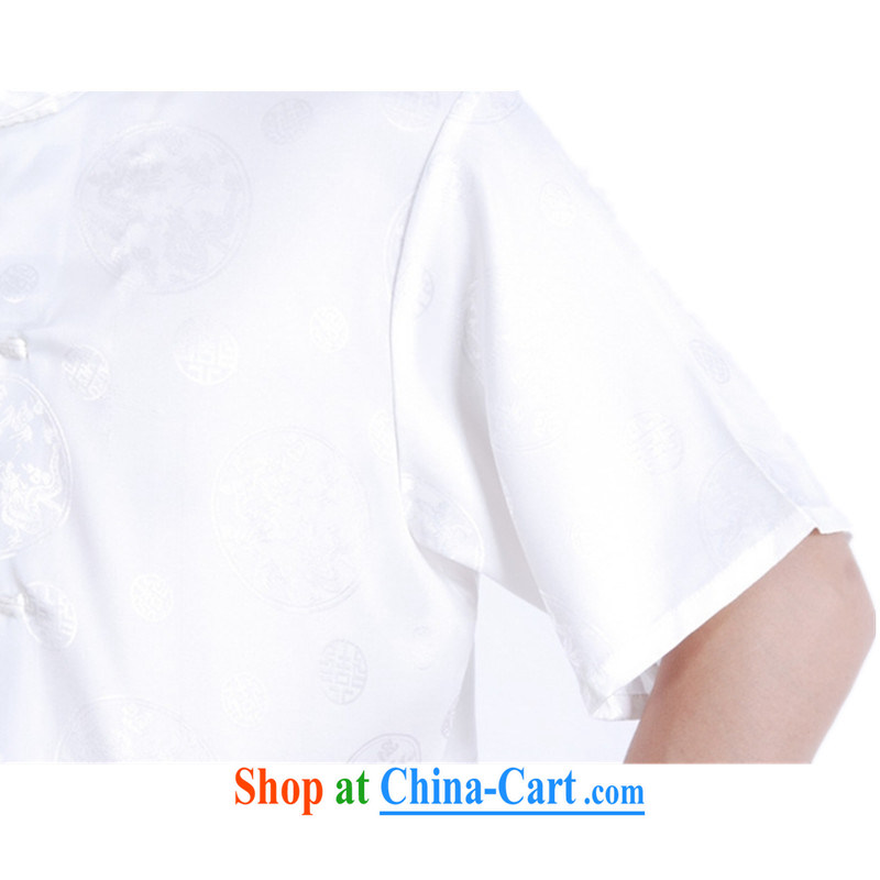 According to fuser summer new stylish ethnic wind Tang is short-sleeved, for classical-tie father replacing Tang replace short-sleeve T-shirt LGD/M 0015 #3 XL, fuser, and Internet shopping