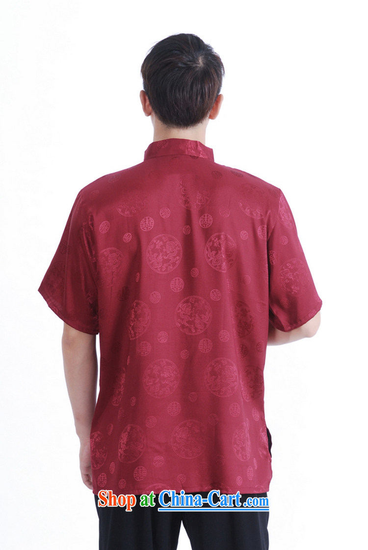 According to fuser summer new male retro ethnic-Chinese classical shirt-tie father replacing Tang replace short-sleeved shirt LGD/M 2065 #3 XL pictures, price, brand platters! Elections are good character, the national distribution, so why buy now enjoy more preferential! Health