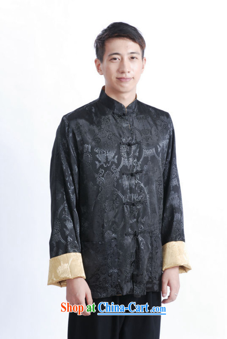 According to fuser New Men's antique ethnic-Chinese qipao, leading to a two-sided through father replacing Tang jackets LGD/M 1040 #3 XL pictures, price, brand platters! Elections are good character, the national distribution, so why buy now enjoy more preferential! Health