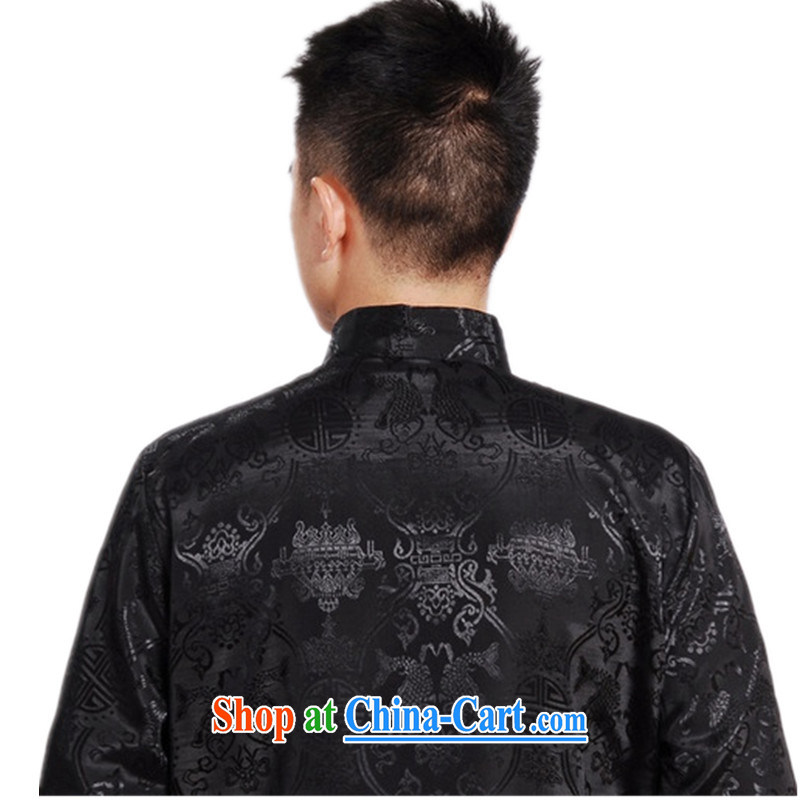 According to fuser spring new male daily improved Chinese qipao, leading to a two-sided through father replacing Tang is long-sleeved T-shirt LGD/M 1045 #3 XL, fuser, and shopping on the Internet