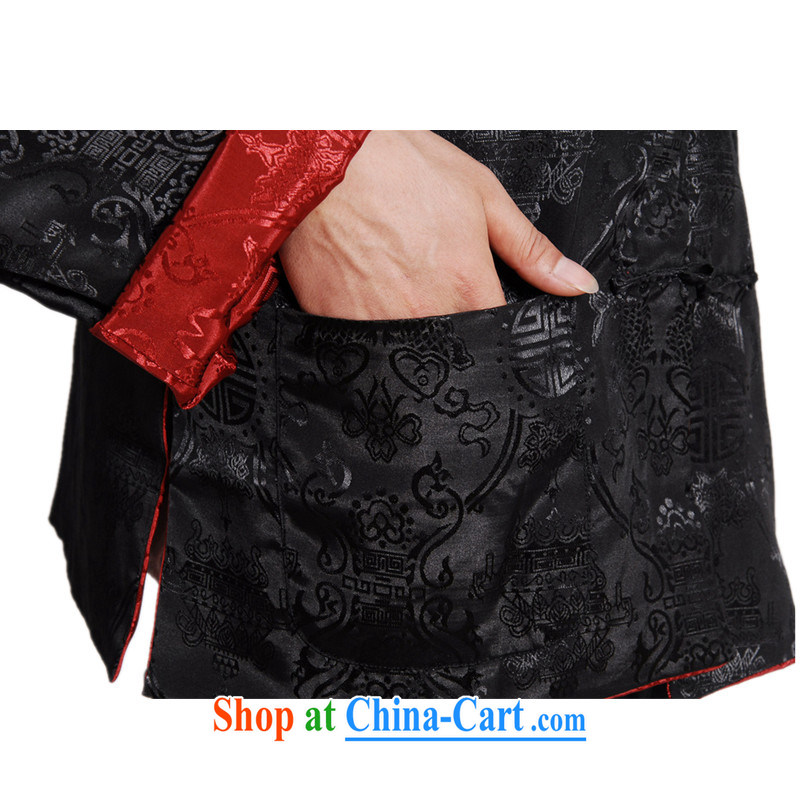 According to fuser spring new male daily improved Chinese qipao, leading to a two-sided through father replacing Tang is long-sleeved T-shirt LGD/M 1045 #3 XL, fuser, and shopping on the Internet