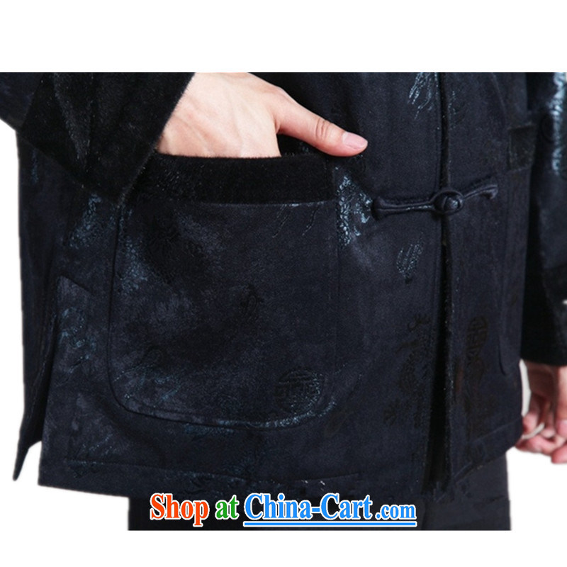 According to fuser new male Ethnic Wind improved Chinese qipao has been hard-pressed suit with his father Tang with long-sleeved T-shirt jacket costumes WNS/2317 # 1 #3 XL, fuser, and shopping on the Internet