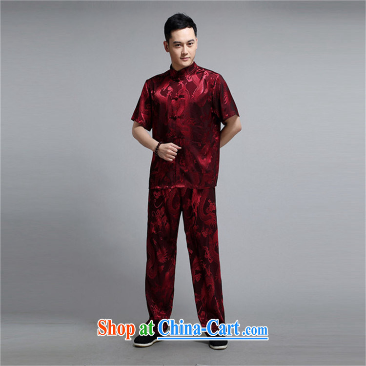 2015 New Britain, Mr Rafael Hui, half sleeve, for men and summer Chinese improved Ethnic Wind and emulation, short-sleeved Tang with pale yellow 1906 pictures, price, brand platters! Elections are good character, the national distribution, so why buy now enjoy more preferential! Health