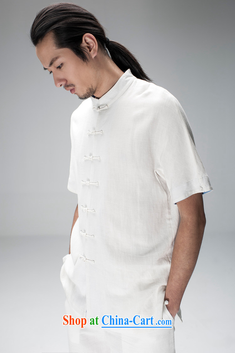 Hee-snapshot Dragon new Chinese men's summer 2015, linen adhesive men Chinese short-sleeved shirt fabric super-soft do not have black XL pictures, price, brand platters! Elections are good character, the national distribution, so why buy now enjoy more preferential! Health