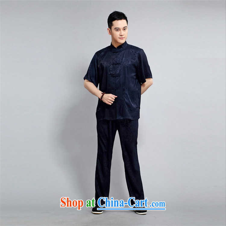 2015 New Britain, Mr Rafael Hui, half sleeve, for men and summer Chinese improved Ethnic Wind and emulation, short-sleeved Tang with pale yellow light gray 190 pictures, price, brand platters! Elections are good character, the national distribution, so why buy now enjoy more preferential! Health