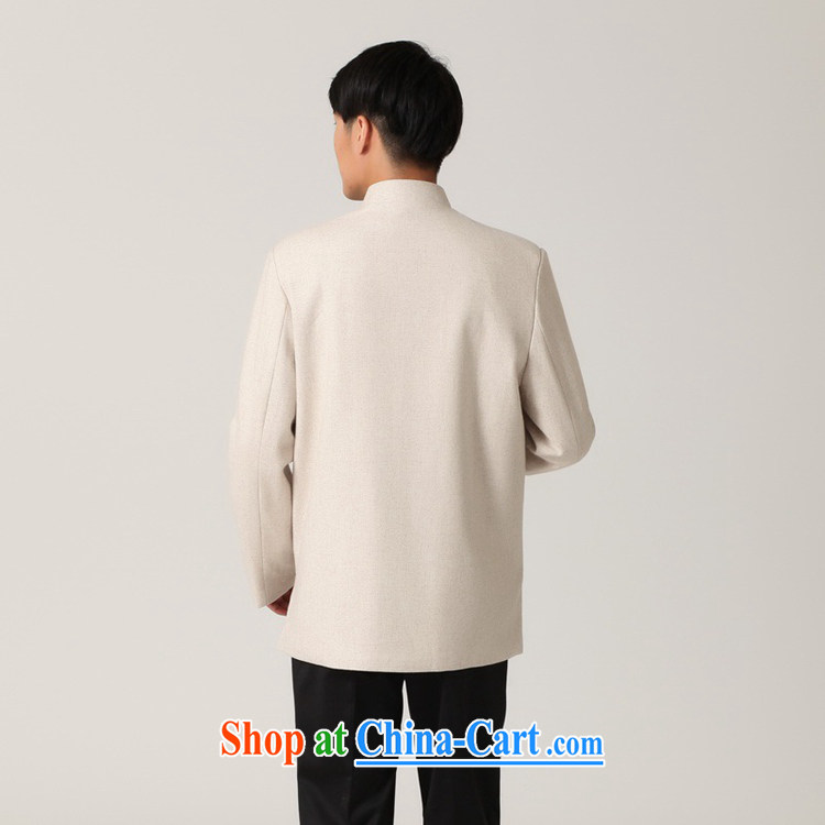 To fuser stylish new men's National wind improved smock pure color for a field for father with Tang jackets WNS/2398 #1 gray 3 XL pictures, price, brand platters! Elections are good character, the national distribution, so why buy now enjoy more preferential! Health