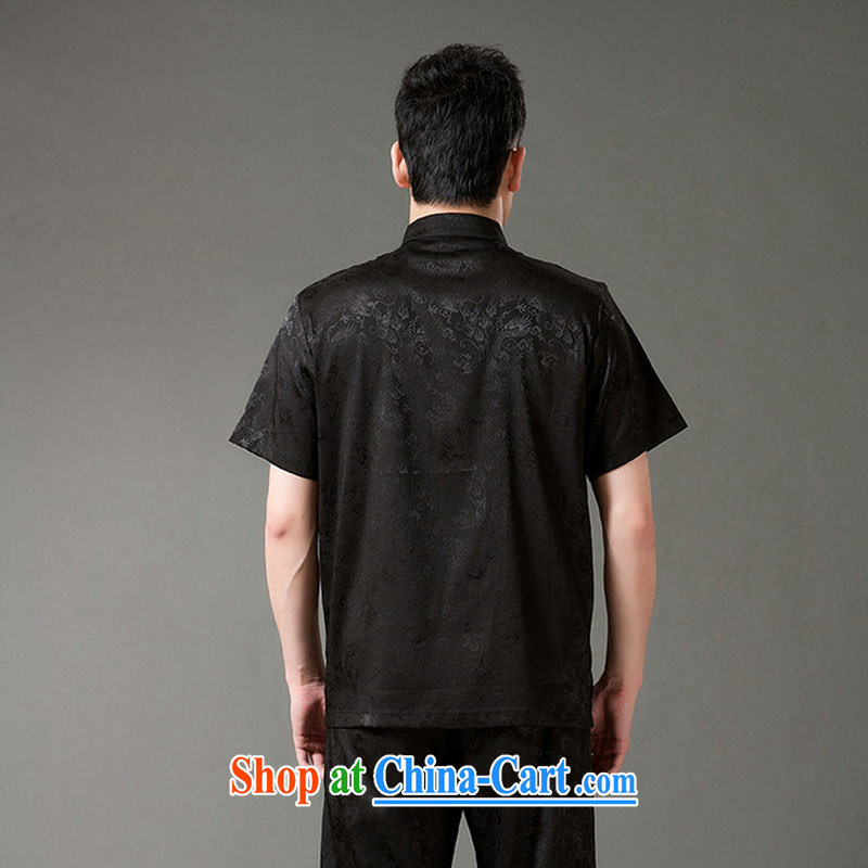 Federal Bob poetry short-sleeved Chinese men and set the older men and Chinese summer 2015, emulation, Tang replacing manual tray snap national costumes Chinese, for Chinese White XL/175, the Federation Bob poetry (lianbangbos), online shopping