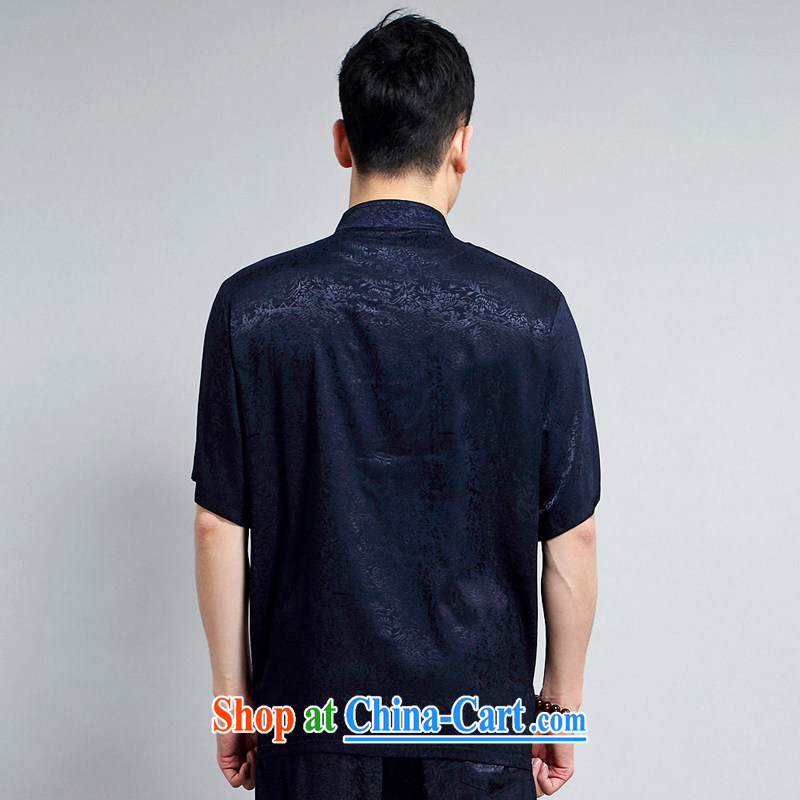 Tang is the short sleeve Summer Load New Tang replace Kit Ching Ming Tang is the older exercises Tai Chi Kit, for T-shirt Tang replace 1501 package blue 180, JACKE EVIS (JACK EVIS), online shopping